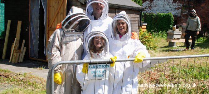Dan Jarvis MP Visits the Apiary Dan Jarvis MP Visits the Apiary